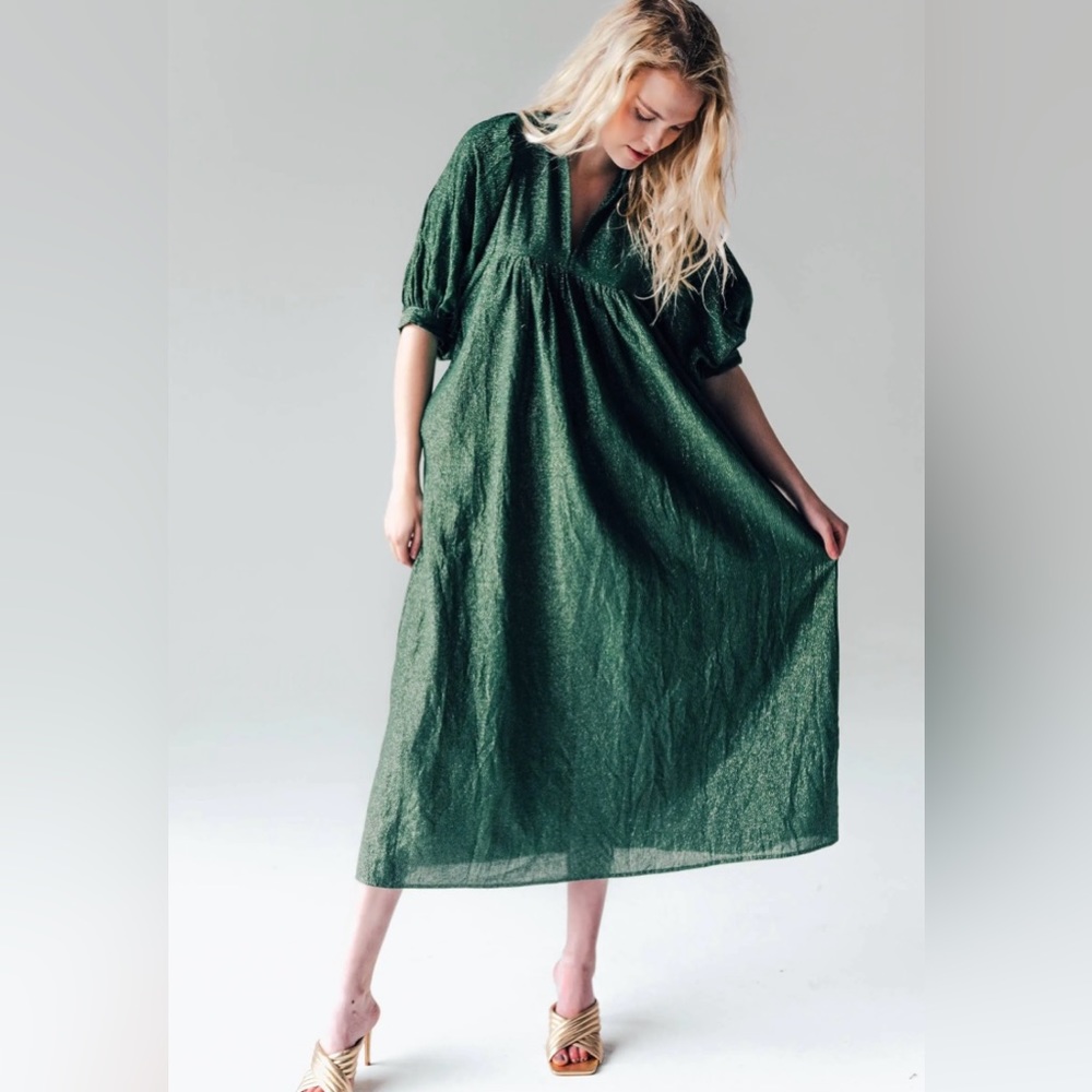 Never A Wallflower High Neck Midi